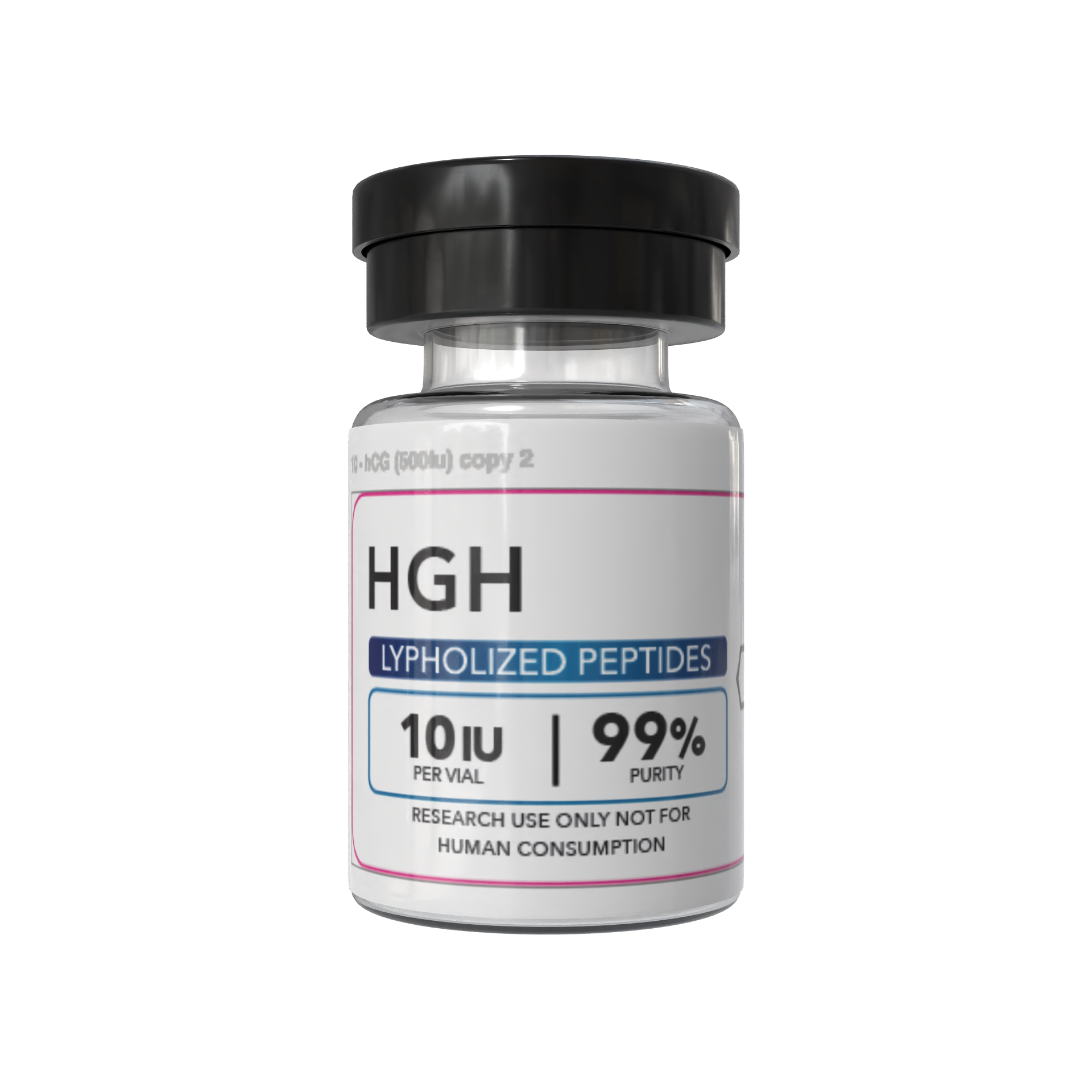 HGH research vial